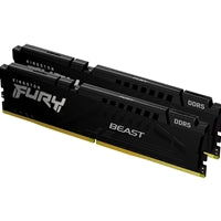 Kingston FURY Beast (KF556C36BBEK2-128)128GB (64GB x2),  DDR5 5600MT/s Memory DIMM - Black Kingston FURY Beast (KF556C36BBEK2-128)128GB (64GB x2),  DDR5 5600MT/s Memory DIMM - Black